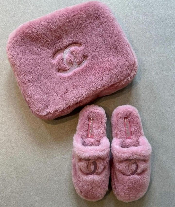 Ciabatte+beauty case C